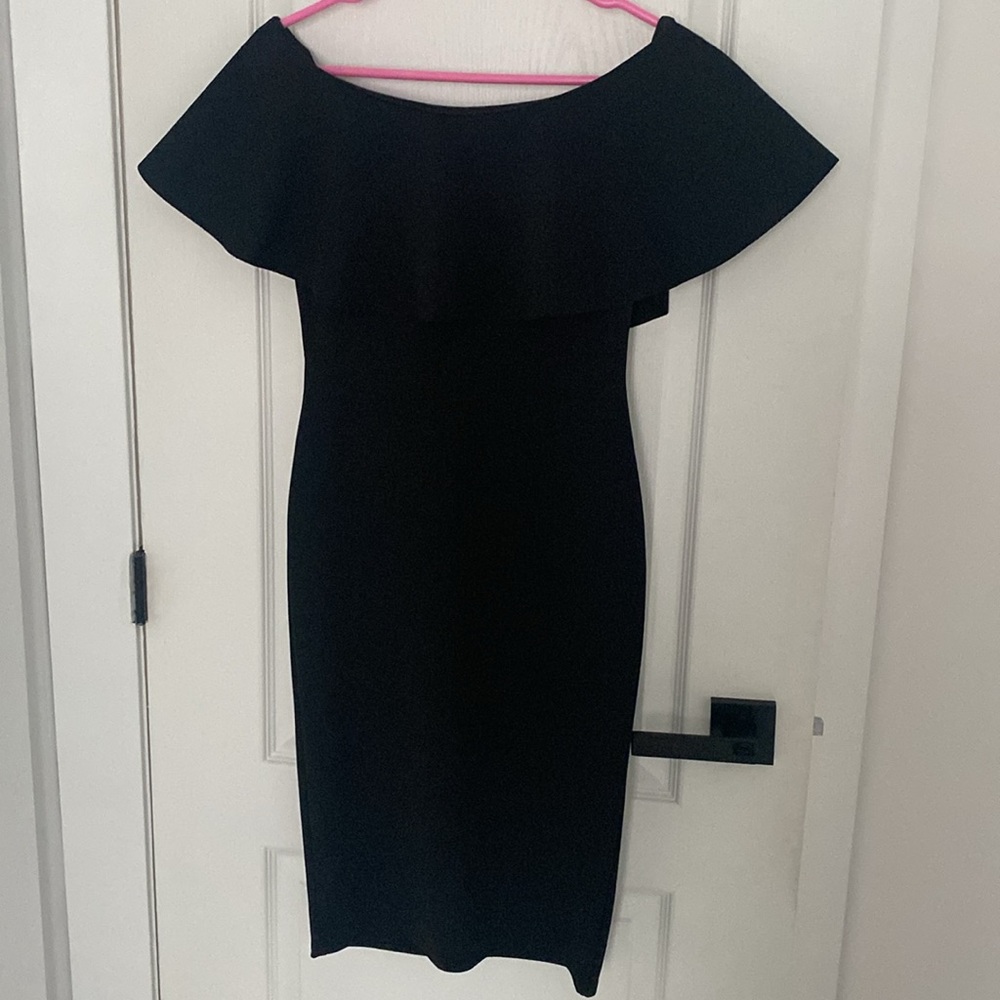 Black evening dress